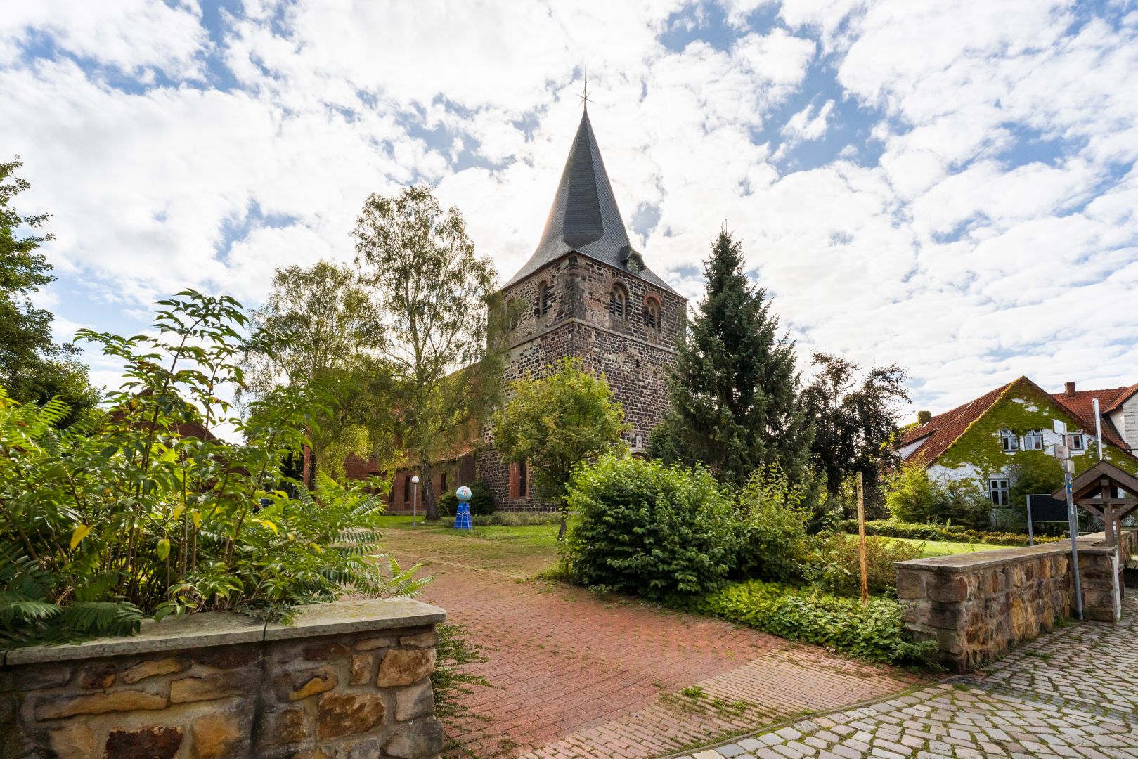 Renovierung Kirchendach St. Osdag